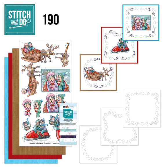 Stitch & Do Kit 190 - Funky Nanna