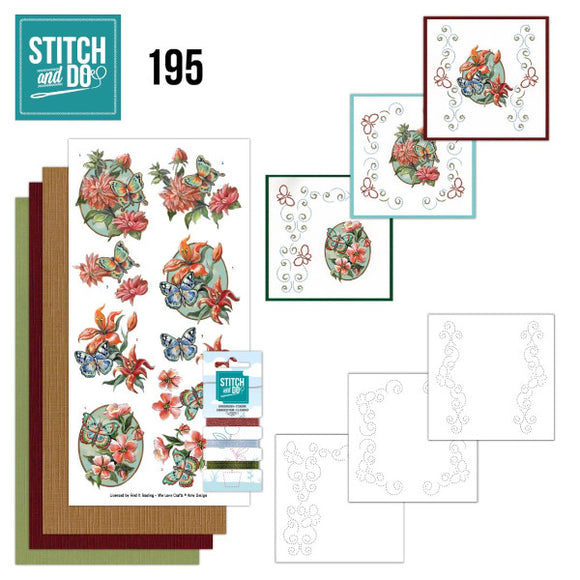 Stitch & Do Kit 195 - Botanical Garden