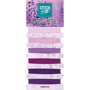 Stitch & Do Thread Set - Purple