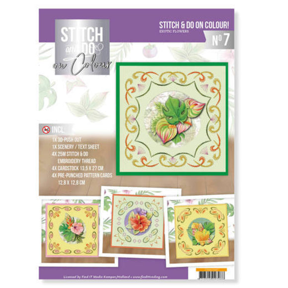 Stitch and Do on Colour 7 (Exotic Flowers)