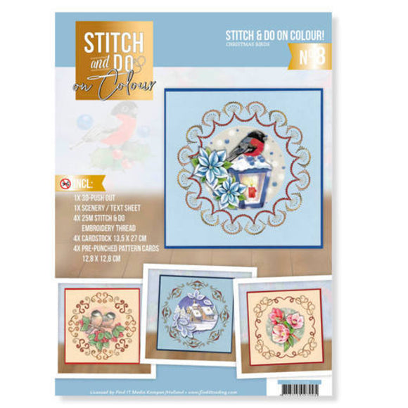 Stitch and Do on Colour 8 (Christmas Birds)