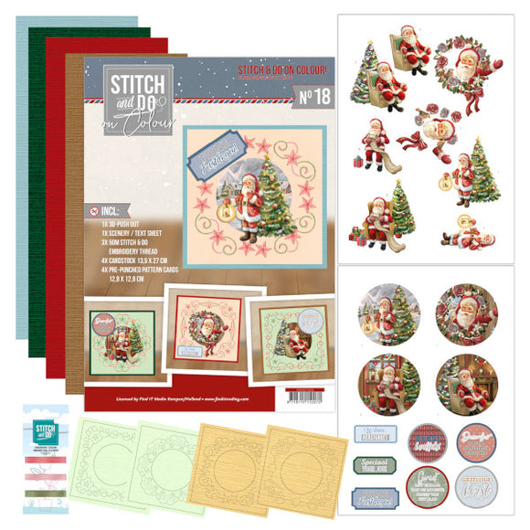Stitch and Do on Colour 18 - From Santa with Love