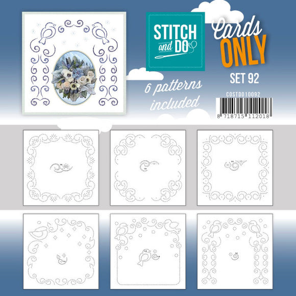 Stitch & Do Card Only Set 92