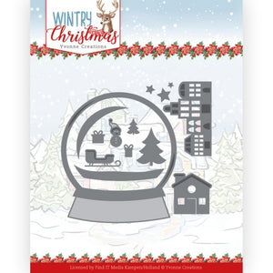 Snowmen in Snow Globe Die Set