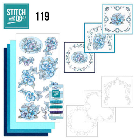 Stitch & Do Kit 119 - Christmas Baubles